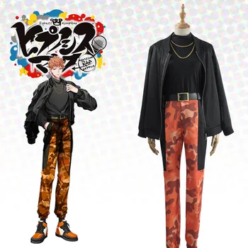 

Game Division Rap Battle Hypnosis Mic Mad Trigger Crew Busujima Mason Rio New Cosplay Costume Custom Clothing Camouflage Pants