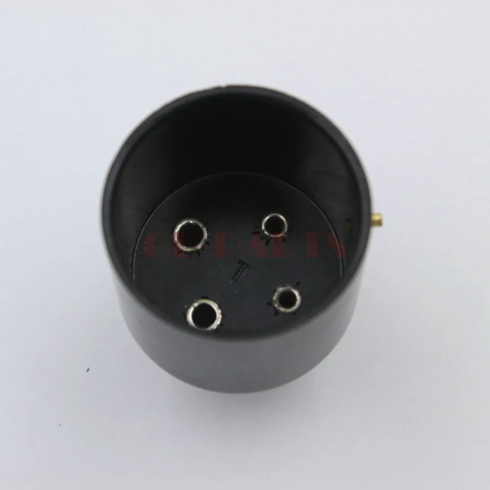 10PCS Black Bakelite 4PIN U4A Vintage Vacuum Tube Bases Socket For