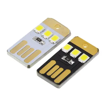 

5pcs Mini super bright USB keyboard light notebook computer mobile power supply chip LED Nightlight