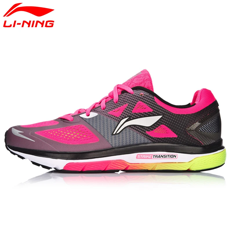 Li-Ning мужские кроссовки на подушке дышащие Текстильные спортивная обувь с