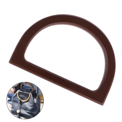 New 1pc Wooden Handle Replacement DIY Handbag Purse Frame Bag Accessories New Fashion Style Wooden Bag Frame New 1pc Wooden Handle Replacement DIY Handbag Purse Frame Bag Accessories New Fashion Style Wooden Bag Frame