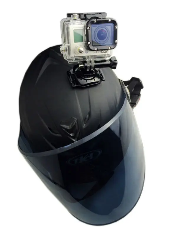 360 Degree Rotary Helmet Mount For GoPro HD Hero Cameras On Both Vented
