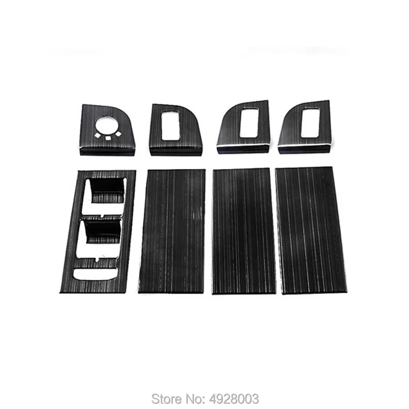 Car Window Switch Adjustment Knob Panel Cover Trim Stickers Strips Garnish Styling For- Skoda Octavia MK3 A7 5E