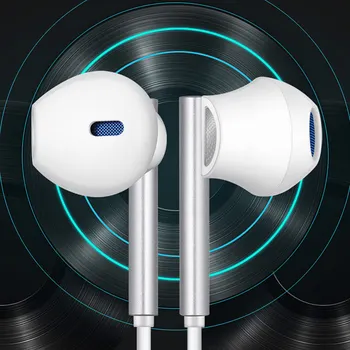 

Dynamic Drive Hi-Fi 6D Stereo Extra Bass Earbuds Wired Headphones with Microphone 3.5mm Jack In-Ear Headphones High Quality