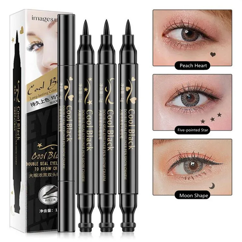 Buy Brand Double Easy to wear makeup eyeliner pen Fast