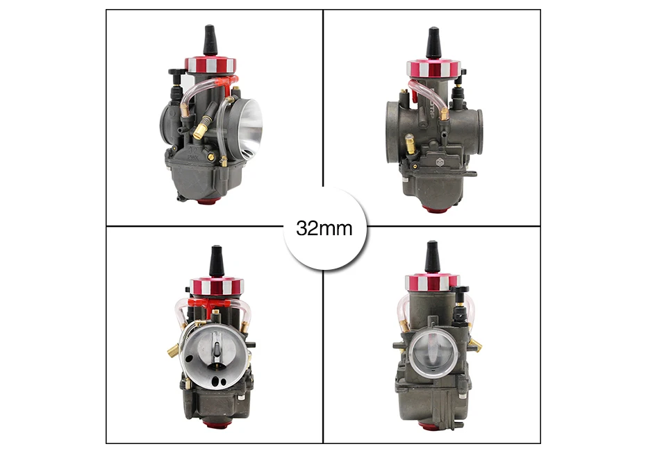 ZS гоночный Универсальный мотоциклетный карбюратор ZSDTRP PWK 28 30 32 34 мм для Keihin модифицированный внедорожный скутер UTV ATV для 4 т двигателя