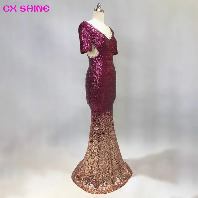 wine colored dresses