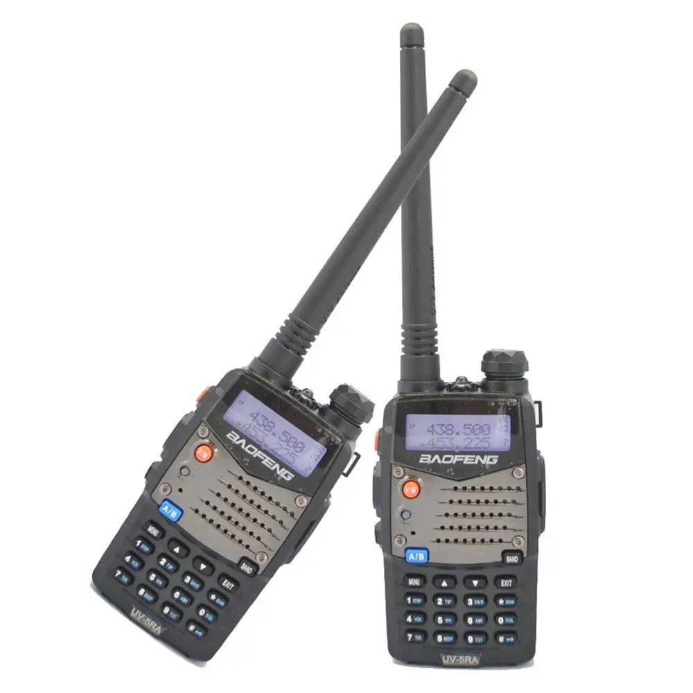 2-Устанавливает Baofeng UV5RA 5R Плюс 136-174/400-520 мГц Dual-Band Хэм двухстороннее Радио