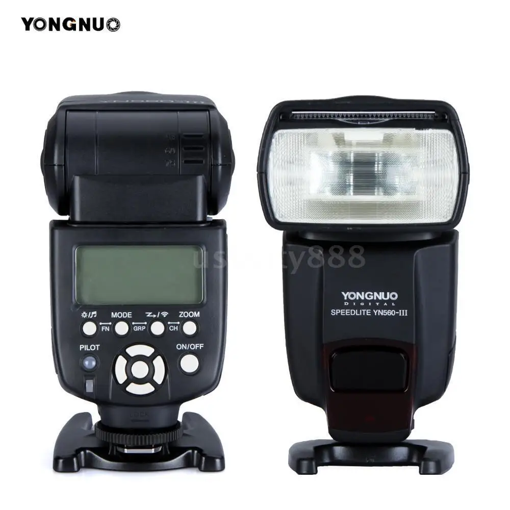   GN58  Speedlite YONGNUO YN560-III  RF-602/603 Oympus   Canon Nikon Pentax DSLR