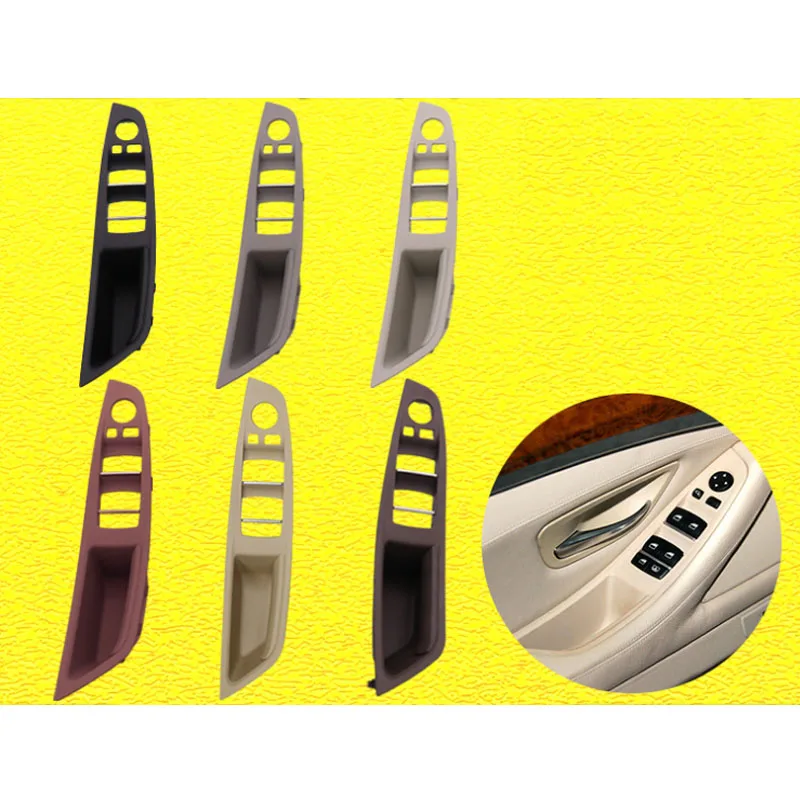 

For BMW 5 Series F10 F11 F18 door inner handle left front door Interior door panel driver's seat button switch frame storage box