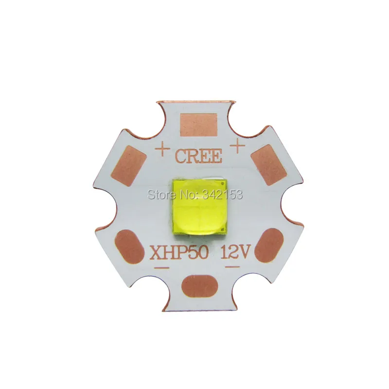 Оригинальный 18 Вт 6 в 6000 мА Cree XHP50.2 XHP-50 2 светодиодный эмиттер лампа светящиеся