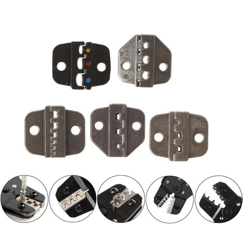 

Ratchet Wire Crimper Insulated Bare Terminal Jaw Mold For Crimping Clamp Pliers Dls HOmeful
