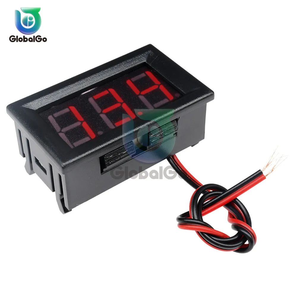 0 56 дюймов Мини Прямой ток Цифровой вольтметр 2 провода 3 DC4.5V до 30V 0.56 &quot Индикатор