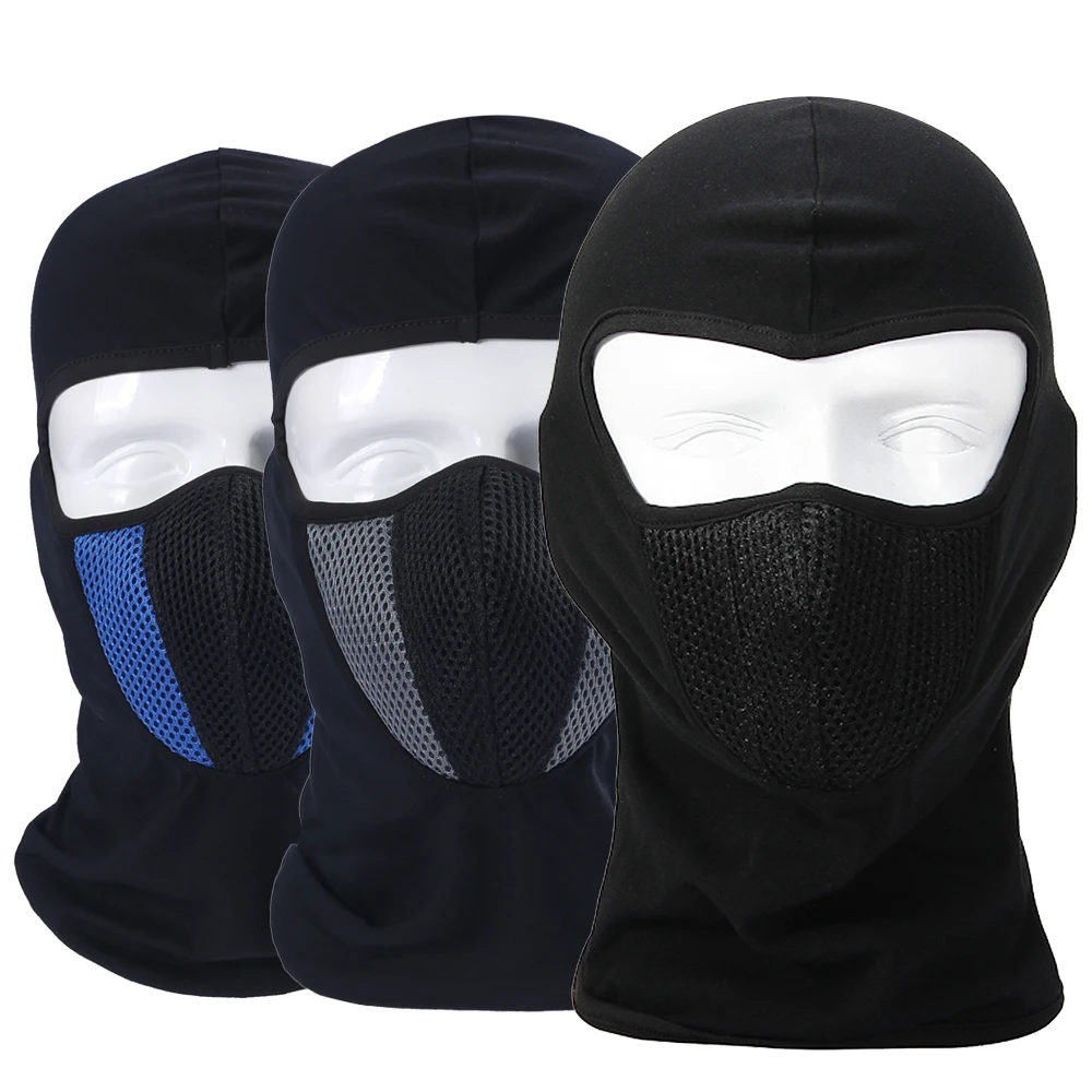Windproof Breathable Balaclava Ninja Tactical Airsoft Paintball Hats