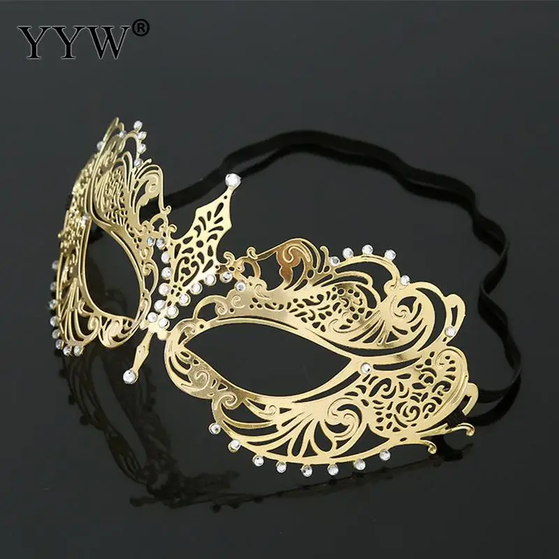 

Woman Sexy Mask Masquerade Masks Costume Masker Mascaras Rose Gold Hollow For Halloween Carnival Venecian Party Prom Club Props