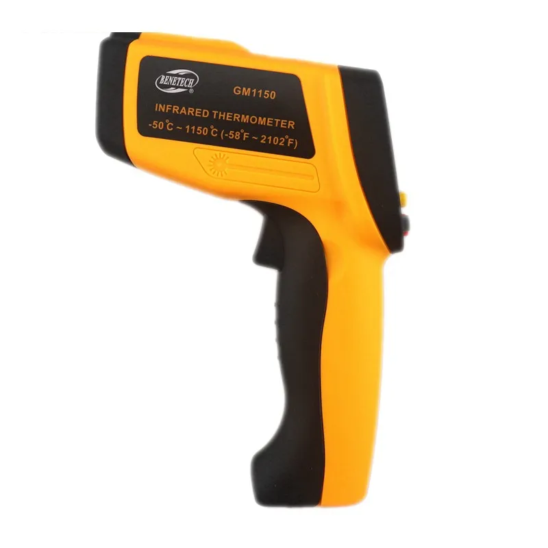 Handheld Infrared Temperature Meter Tester GM1150 Noncontact IR Infrared Thermometer Temp Temperature Tester(0~2102 F) Handheld Infrared Temperature Meter Tester GM1150 Noncontact IR Infrared Thermometer Temp Temperature Tester(0~2102 F)