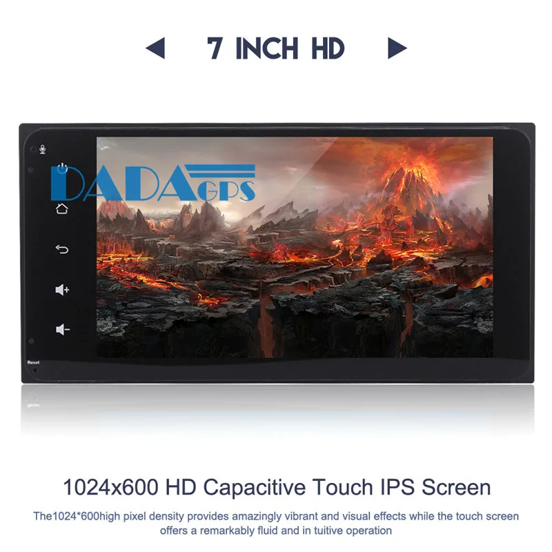 Sale Android 8.0 7.1 Car Radio GPS Navigation Vehicle For Toyota Universal 200*100MM Car Stereo no DVD Player Multimedia Audio Satnav 8