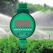 ЖК-дисплей автоматический интеллектуальный электронный садовый таймер воды резиновый электромагнитный клапан орошение спринклер управление прокладка дизайн
