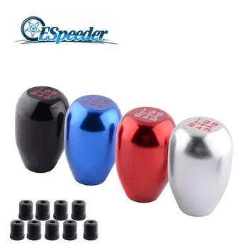 

ESPEEDER Universal Racing 5 Speed Aluminum Car Gear Shift Knob Manual Automatic Gear Shift Knob Shift Lever