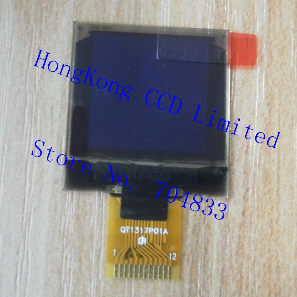 QT1317P01A 0,96 дюймовый белый OLED дисплей 12pin 96*96 SPI Драйвер IC SSD1317 QT1317P01B