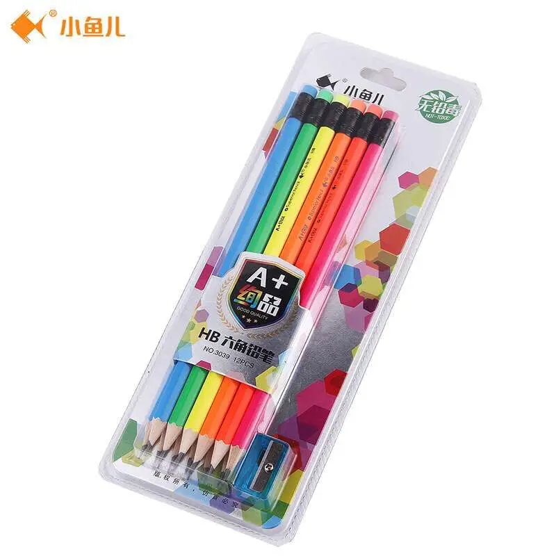 

xiaoyuer 3039 HB hexagonal pencil office stationery High quality writing pens