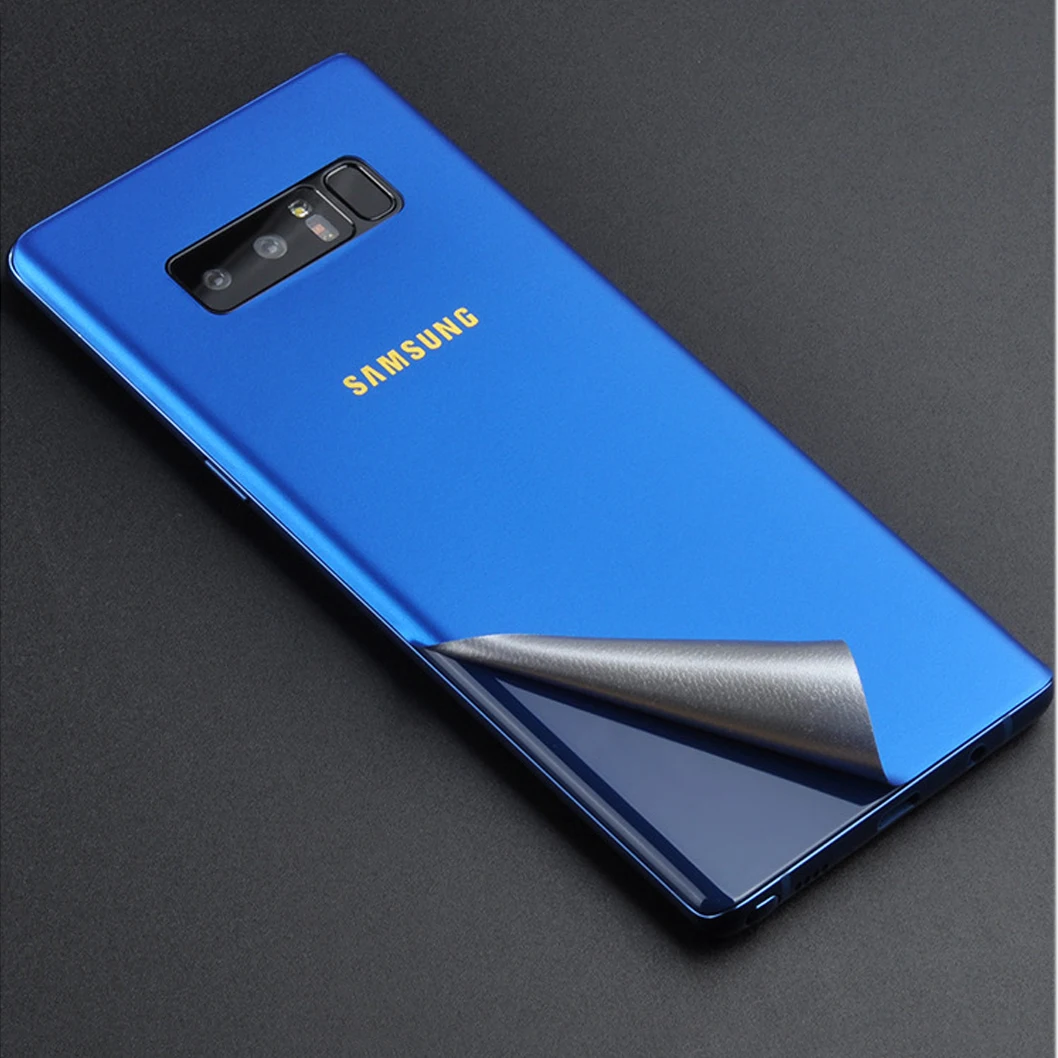 

Matte Surface Anti-Strach Back Film Protector for Samsung NOTE8 S8 S8 Plus S9 S9 Plus DIY Mobile Phone Back Colors Protector