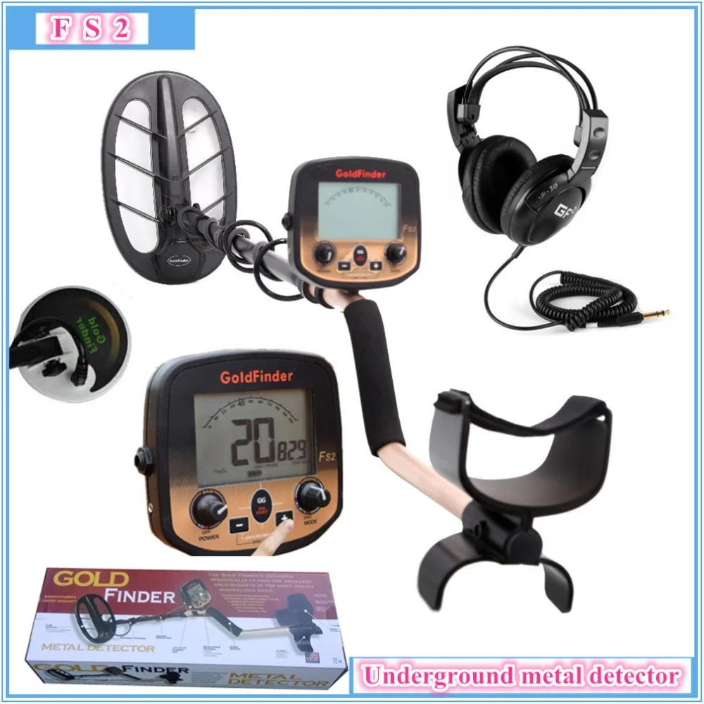 High Sensitivity pulse FS2 metal detector gold finder high depth gold