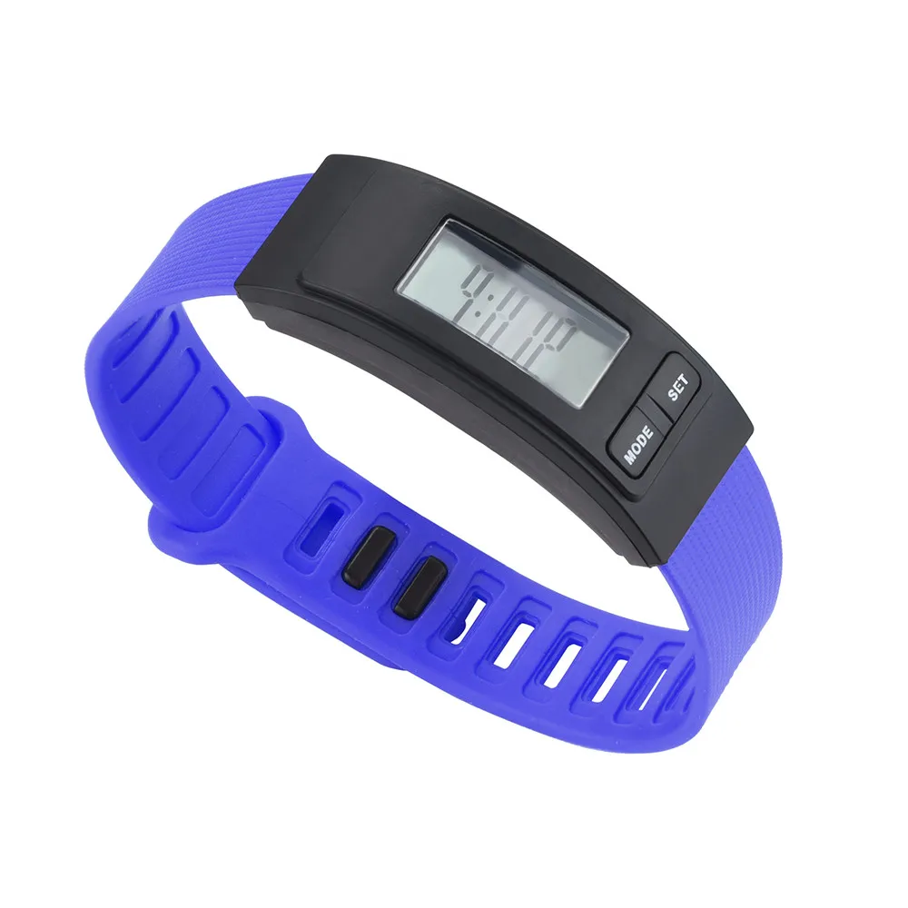 

#5001Run Step Watch Bracelet Pedometer Calorie Counter Digital LCD Walking Distance montre homme New Freeshipping Hot Sales