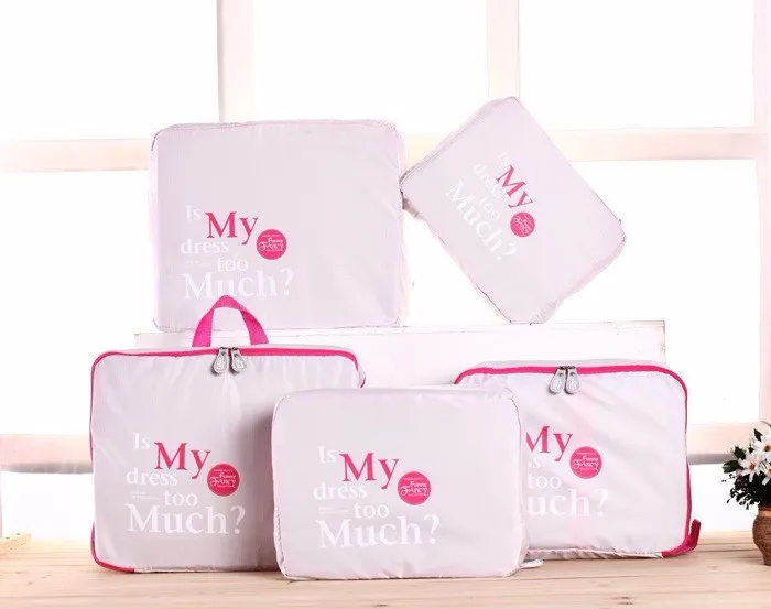 5 шт Материнство сумка для подгузников; сумка для мамы упаковочный пакет для одежды куб Чемодан Органайзер комплект дорожная сумка для хранения дома дорожная сумка опрятный мешочек