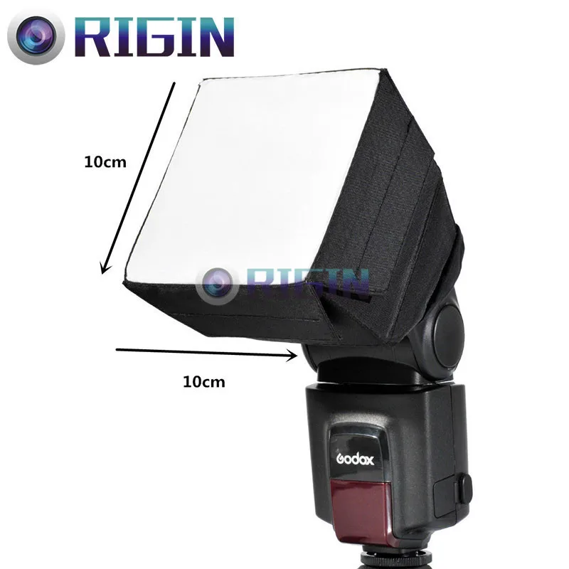

Camera flash Accessories Softbox SB1010 Size 10*10CM Portable Folding Magic Stick SoftBox For Camera Flash Free Shipping
