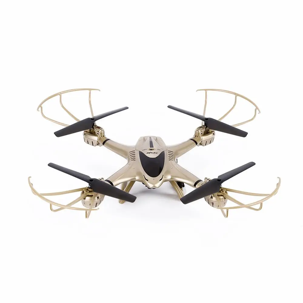 

RCmall FPV Drone RC Quadcopter Golden Propeller Wifi 2.4GHz 4 Ch 6 Axis Gyro 0.3MP Camera FOR MJX X401H