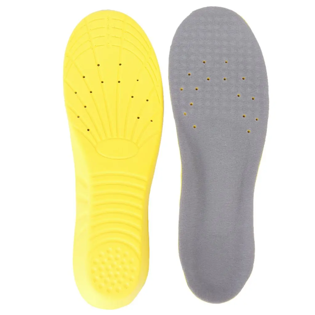 

New 1 Pair Sport Shoes Insoles Environmentally Friendly Foam with Cuttable Size curves EU: 38-42