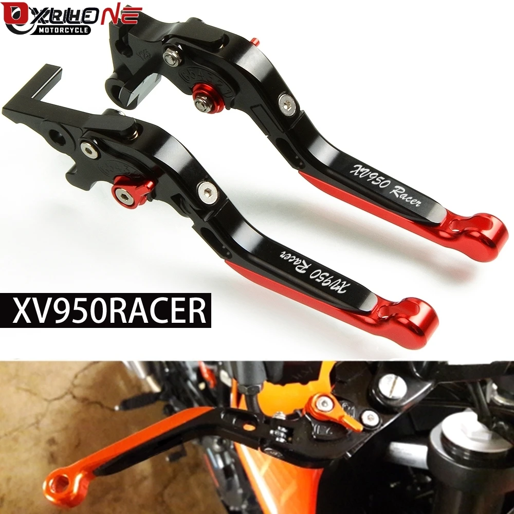 

for HONDA XV 950 RACER 2016 2017 2018 Motorcycle Adjustable Folding Extendable Brake Clutch Levers Motorcycle Accessories