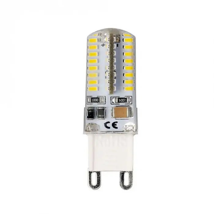 5 шт. G9 5 Вт светодиодный 3014 64SMD Pin Светодиодная лампа с клиновидным цоколем лампы теплый белый/холодный GHS99