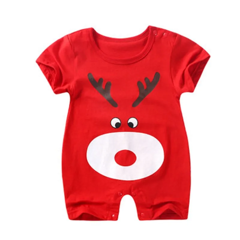 

newborn baby romper comfortable cartoon print baby clothes cotton soft newborn summer romper 0-12 months baby girl clothes