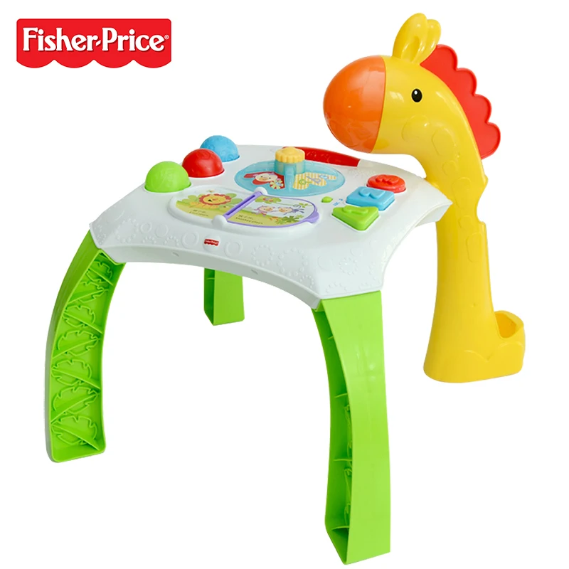 Развивающая настольная машина Fisher Price для детей развивающая детская музыкальная