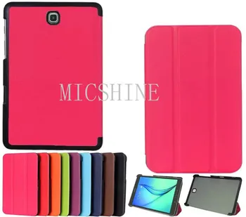 

50pcs/lot gligle Smart Magnetic Stand Leather Case for Samsung Galaxy Tab S2 8.0 T710 Case Cover
