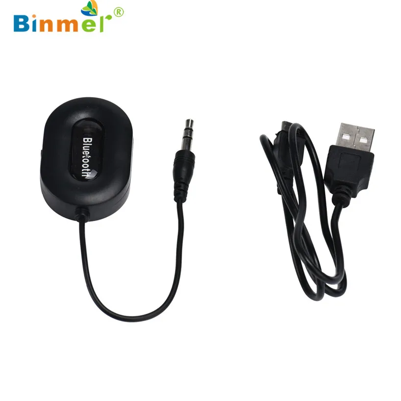 Binmer 2017 Bluetooth 3.0 Музыка приемник 3.5 мм адаптер громкой связи Car AUX Динамик Бесплатная доставка 13 сентября