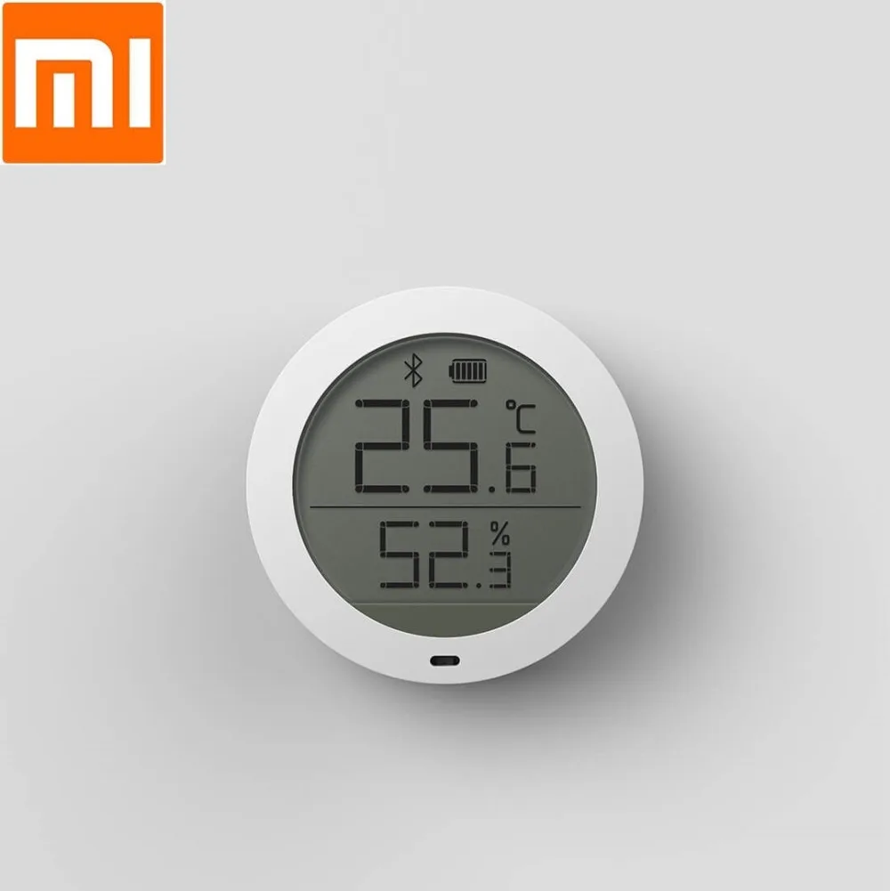 

Xiaomi Mijia Bluetooth Wireless Temperature Humidity Meters Large LCD Screen Digital Thermometer Smart Home Sensitive Hygrometer