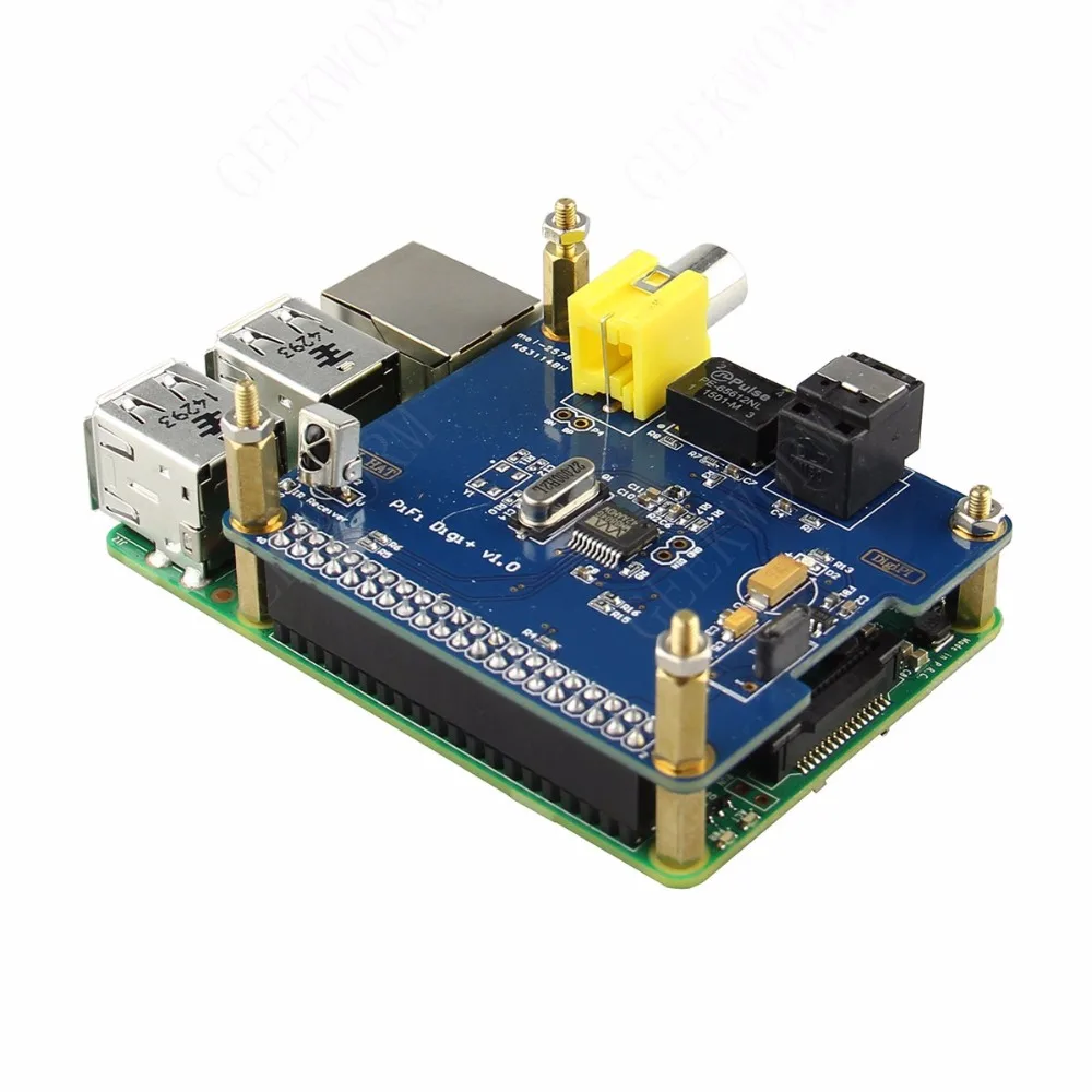 Geekworm 10 шт./партия Raspberry Pi 3 Model B/2B Hat M2.5(11 мм корпус+ 6 мм винт) шестигранный латунный противостоящий цилиндр+ винт+ Гайка Наборы