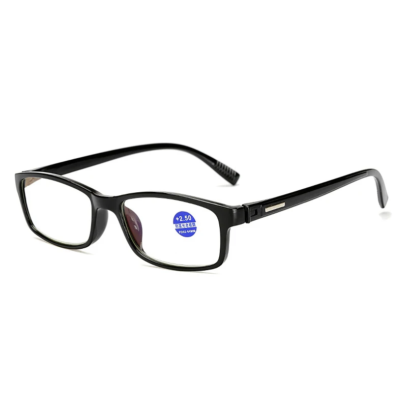Seemfly стекло для чтения es анти Синие лучи для мужчин и женщин пресбиопические очки против усталости TR90 очки по рецепту+ 1,0 до+ 4,0 стекло - Цвет оправы: 0634