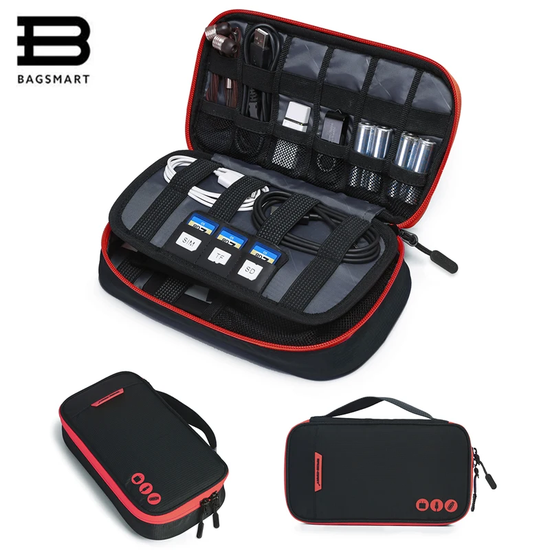 BAGSMART Travel Accessories Portable Electronic Bags For Phone Charger