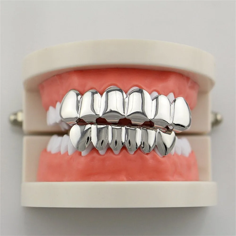 Гигиена полости рта Отбеливание зубов модный Рок Хип-Хоп Хэллоуин хип ...