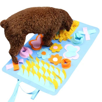 

Dog Mat Pad For Relieve Stress Sniffing Mat Pad Pet Dog Sniffing Mat Find Food Training Blanket Play Training Toys