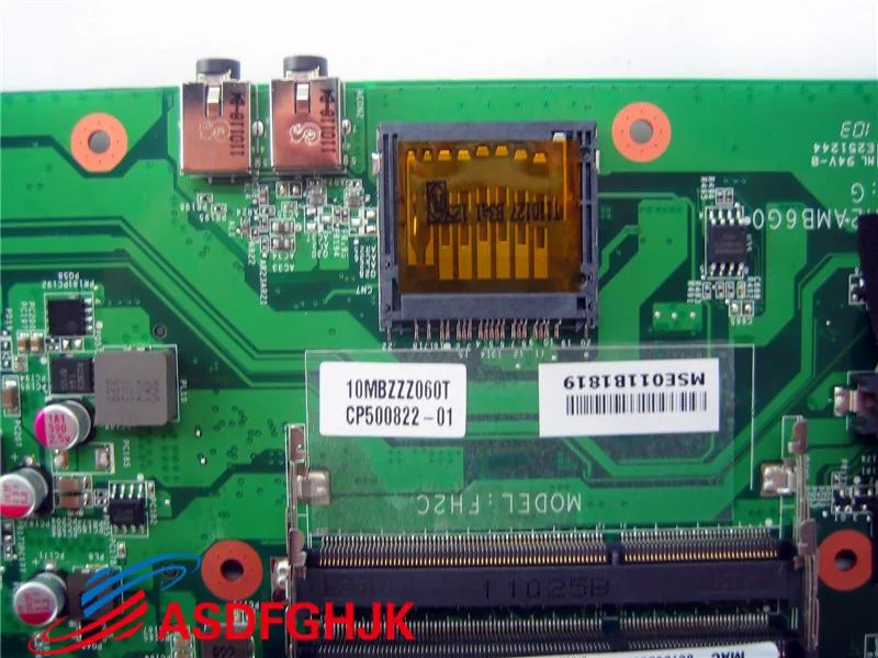الأصلي ل فوجيتسو AH530 A530 اللوحة المحمول CP500822-01 CP500822-XX dafh2amb6g0 اختبار شحن مجاني