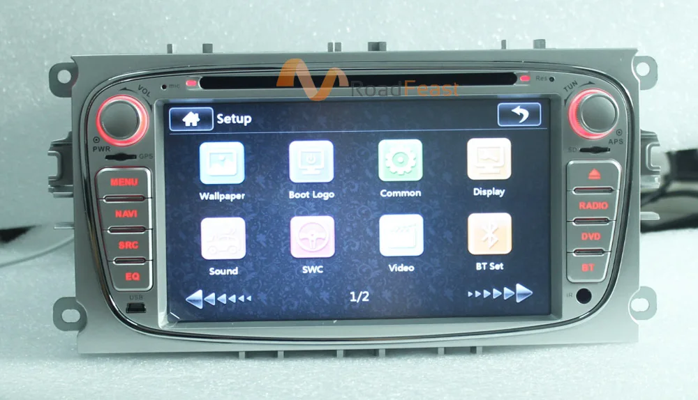 Car DVD for Ford Focus 2008-2011 Silver 10