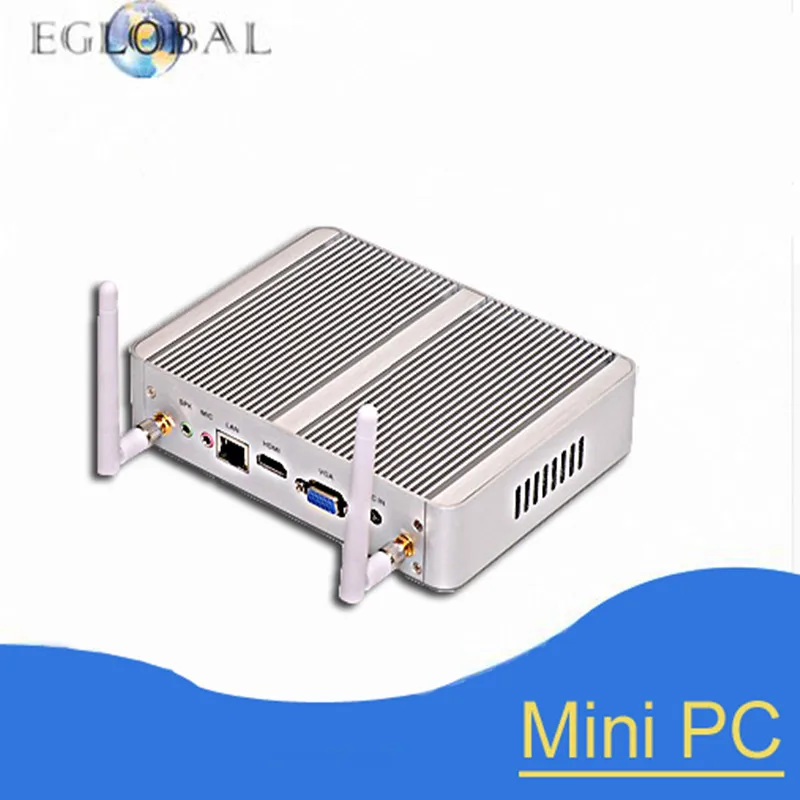 Eglobal дешевый безвентиляторный мини компьютер 12 В Intel Celeron N3050 Mini Windows10 Pc Stick HTPC XBMC HDMI