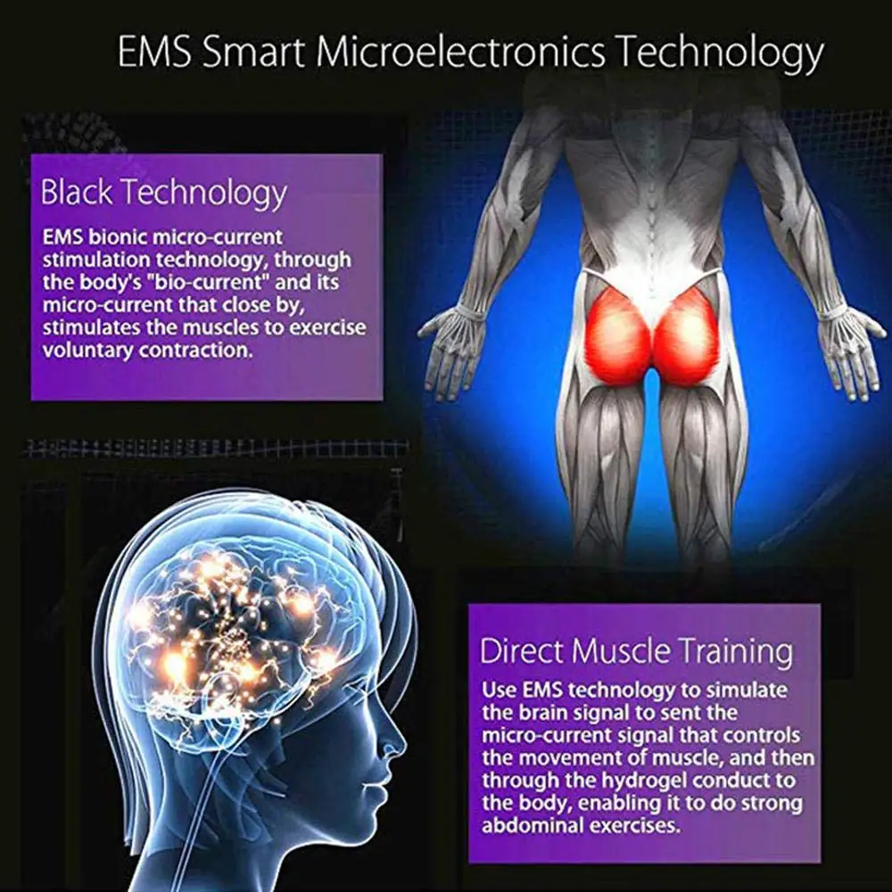 EMS тренажер для бедер стимулятор мышц ABS фитнес-Тренажер Пояс пригодный для носки ягодицы Тонер-тренажер Pygal массажер для похудения унисекс