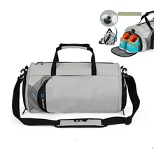 Водонепроницаемые спортивные командные спортивные сумки многофункциональные с разделителем для сухого и влажного сумок фитнес-тренировка йога сумка через плечо с сумкой для обуви