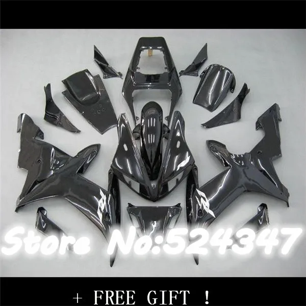B обтекатель комплект для полная черная YZF R1 02-03 YZF-R1 2002-2003 YZF1000 02 03 2002 2003 | Автомобили